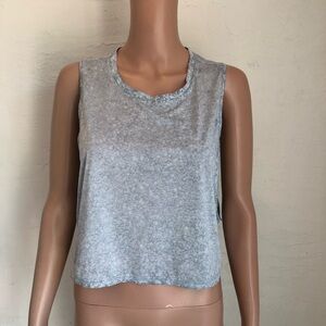 lululemon athletica Light Blue Crop Top
